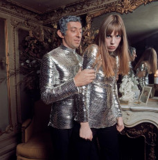 Jane Birkin and Serge Gainsbourg by Nicolas Tikhomiroff / 1969