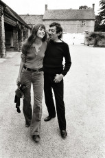 Jane Birkin and Serge Gainsbourg by Frank Habicht / 1969