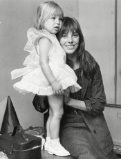 Jane Birkin with Kate Barry / 1970
