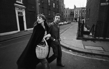 Jane Birkin and Serge Gainsbourg by Ian Berry / 1970