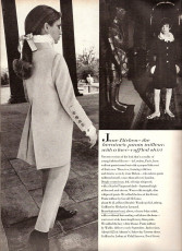 Jane Birkin by Norman Parkinson for Vogue (US) / August 1966