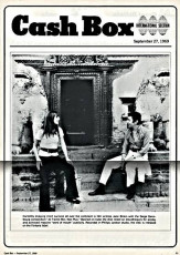 Jane Birkin and Serge Gainsbourg for Cash Box / September 1969
