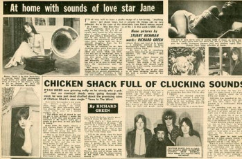 Jane Birkin and Serge Gainsbourg for News Musical Express (England) / September 1969