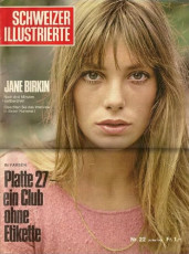 Jane Birkin for Schweizer Illustrierte (Switzerland) / May 1969