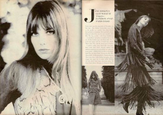 Jane Birkin for Vogue / November 1969