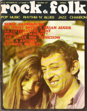 Jane Birkin and Serge Gainsbourg for Rock & Folk (France) / September 1969
