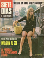 Jane Birkin for Siete Dias Ilustrados (Spain) / Janiary 1969