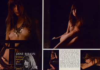 Jane Birkin by Pompeo Posar for Playboy (USA) / November 1970