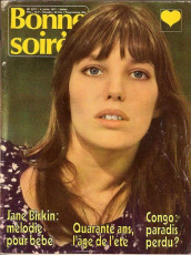 Jane Birkin for Bonne Soiree (France) / July 1971
