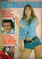 Jane Birkin for Nuevo Fotogramas (Spain) / July 1972
