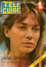 Jane Birkin for Tele Guide Magazine (France) / June 1972