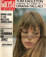 Jane Birkin for Gaceta Ilustrada (Spain) / September 1972