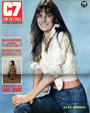 Jane Birkin for Cine en 7 dias Magazine (Spain) / January 1973