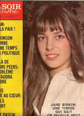 Jane Birkin for Le Soir Illustre (Belgium) / February 1973
