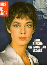 Jane Birkin for Jours de France (France) / February 1973