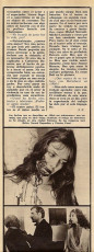 Jane Birkin for Fotogramas (Spain) / August 1975