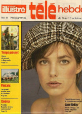 Jane Birkin for Tele Hebdo Magazine (Switzerland) / October 1976