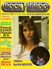 Jane Birkin for Rock Hebdo Magazine (France) / September 1978