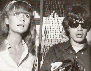 Mick Jagger and Chrissie Shrimpton / 1966