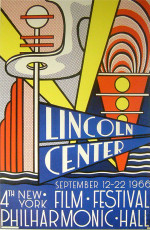 Roy Lichtenstein, Lincoln Center - Film Festival  / 1966