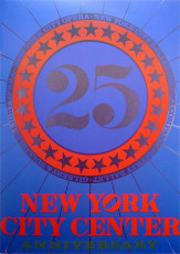 Robert Indiana - 25 New York City Center Anniversary  / 1968