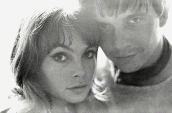 Jean Shrimpton and David Bailey by Peter Rand / 1962