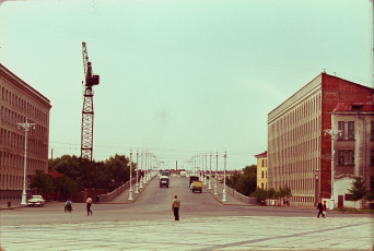 Жак Дюпакье - Минск, Площадь Ленина / 1964