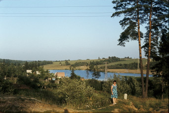 Жак Дюпакье - Загорск, Пейзаж у Загорска / 1964