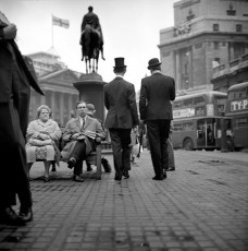 Pearly King and Queen Carnaby Street by Philip Townsend / 1964