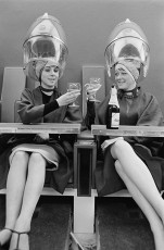 A Hairdo at Leonards by Philip Townsend / 1965