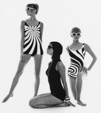 Op Art-Swimsuit, Hamburg by F.C. Gundlach (1966)