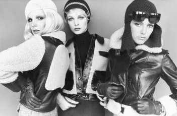 Three sporty leather jackets for Brigitte by F.C. Gundlach (1968)