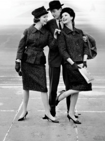 Models are wearing suits by Rico Puhlmann (1961)