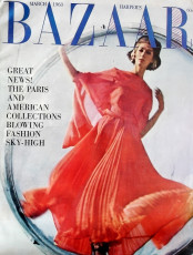 Simone d'Aillencourt by Melvin Sokolsky / Harper's Bazaar USA (1963.03)