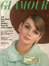 Jean Shrimpton by David Bailey / Glamour (1963.09)