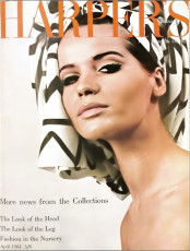 Veruschka by Johnny Moncada / Harper's Bazaar UK (1964.04)