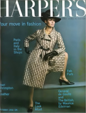 Deborah Dixon by Johnny Moncada / Harper's Bazaar UK (1964.10)