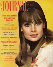 Jean Shrimpton by Francesco Scavullo / Ladies' Home Journal UK (1965.08)