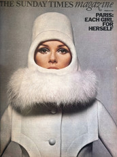 Nicole de la Marge by Peter Knapp / The Sunday Times UK (1966.08.28)