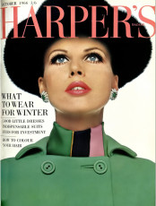 Birgitta af Klercker by Bill King / Harper's Bazaar UK (1966.10)