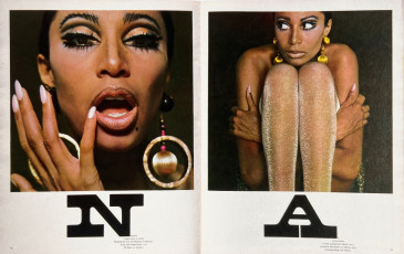 Donyale Luna by Charlotte March / Twen magazine, German (1966.01)