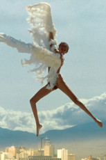 Donyale Luna by Luigi Cazzaniga / Playboy (1975.04)