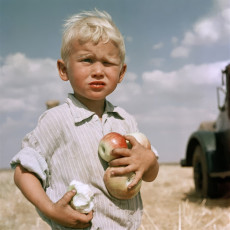 На целине, Кустанайская область / Юрий Абрамочкин (1962)