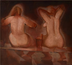 Борис Берзиньш "В сауне" (1960)