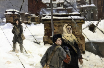Олег Ломакин "Блокадный Ленинград" (1961)