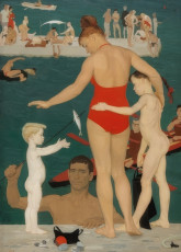 Дмитрий Жилинский "У моря. Семья" (1964)