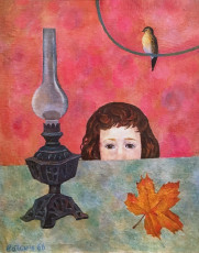 Валерий Ватенин "Девочка, лампа и птица" (1966)