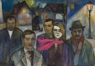 Бирута Баумане "Групповой портрет" (1969)