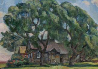 Борис Коржевский "Летний пейзаж" (1970)