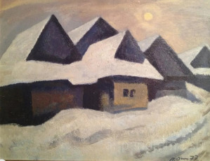 Петр Оссовский "Зимнее солнце" (1977)